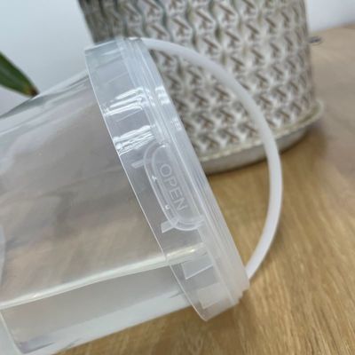 シルクスクリーン/熱伝送/IML印刷 蓋付きPPバケツ 汎用的で実用的です