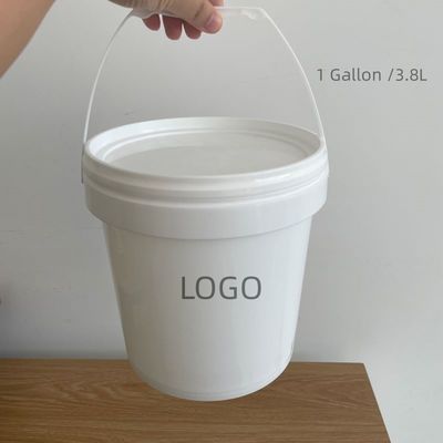 透明色 リサイクルプラスチックバケツ 蓋 8oz 18oz 24oz 32oz 食品グレード丸