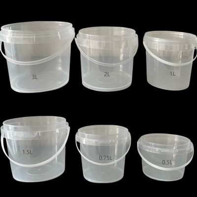 300ml 500ml 750ml 1L 透明なバケツ食品容器 スナックや移動中の食事のために理想的です
