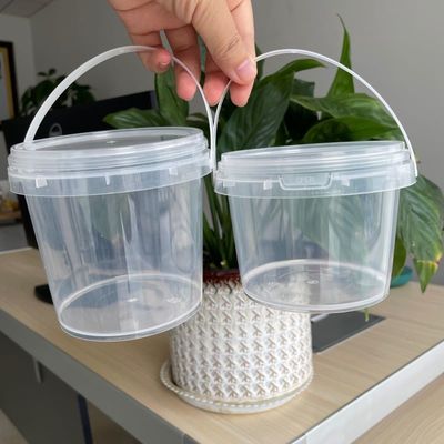 300ml 500ml 750ml 1L 透明なバケツ食品容器 スナックや移動中の食事のために理想的です