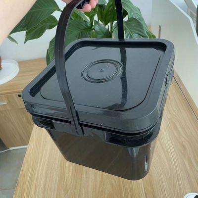 化学薬品の保管と輸送のための四角形のプラスチック容器をカスタマイズ