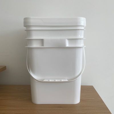 化学薬品の保管と輸送のための四角形のプラスチック容器をカスタマイズ