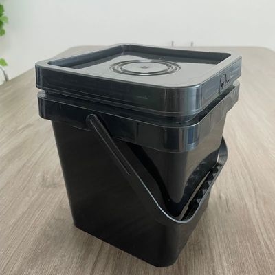 5L 方形のプラスチックバケツバケツ 種子包装用にカスタマイズされ再利用可能