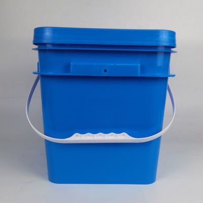 5L 6L 8L 10L HDPE プラスチックの四角バケツをリサイクルする