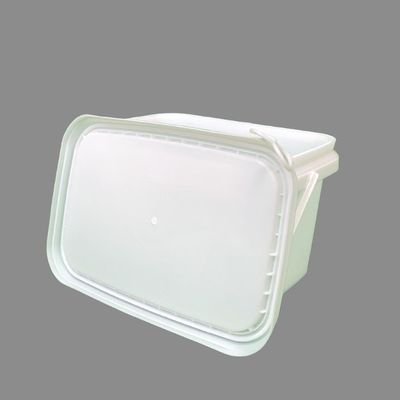 証明書 GAP/ISO/FDA ペットフードパッケージ用の蓋付き赤いプラスチック方角バケツ