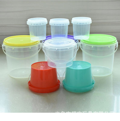 ポリプロピレン/HDPE 500ml/750ml/1L 透明な印刷食品用容器 オーダーメイド YES
