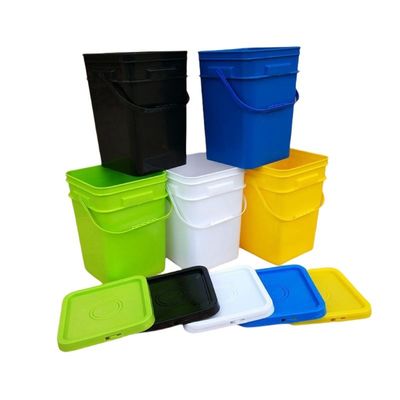 GAP/ISO/FDA 認定 飼料種をカスタマイズする 蓋付きプラスチックバケツ カスタマイズできる