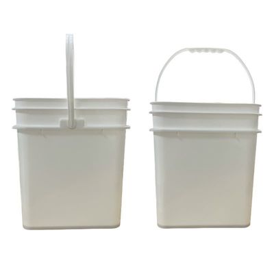 GAP/ISO/FDA認証とカスタマイズ可能なデザインの20Lスクエアプラスチック容器