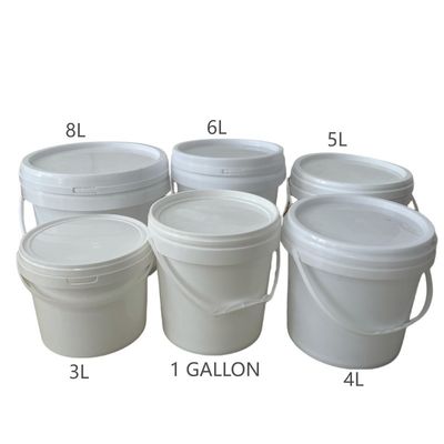 オーダーメイド 1L 2L 3L 4L 5L 6L 7L 8L 10L ラウンドプラスチックバケツ