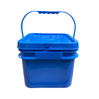 4L 5L 8L プラスチックバケツ 蓋とハンドル付きのプラスチックバケツ