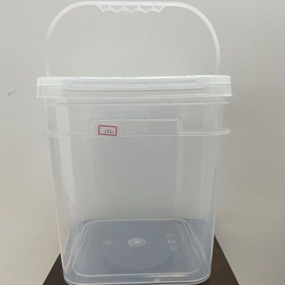 4L 5L 8L プラスチックバケツ 蓋とハンドル付きのプラスチックバケツ
