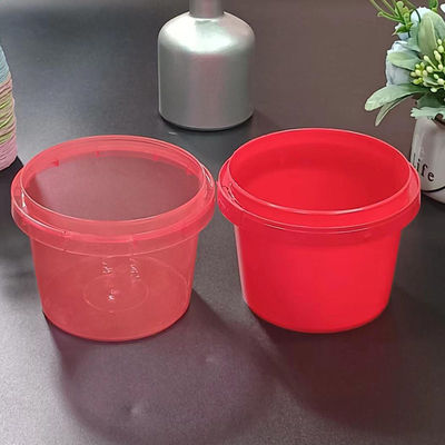IML印刷ソースペスト容器のための1L HDPE食品グレードのプラスチックバケツ
