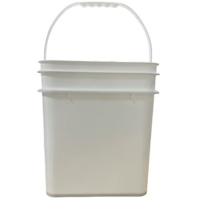 材料の保管と輸送のための15L平方バケツ