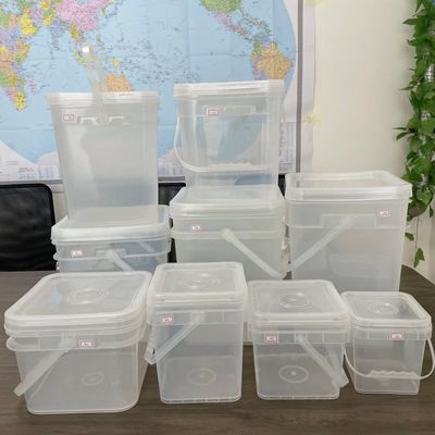 材料の保管と輸送のための15L平方バケツ