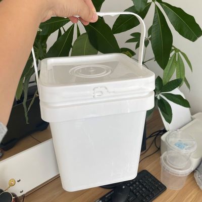 5L プラスチックのバケツ アクセサリー パーソナライズ プリント GAP/ISO/FDA 認証食品グレード