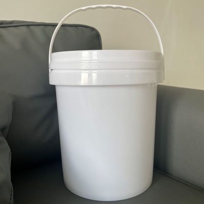 ポリプロピレン 1L5L7L10L12L16L20L25L ガロン丸いプラスチックバケツ ハンドルと蓋付き