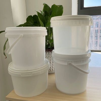蓋付き黒いプラスチック塗料バケツ 5L 8L 10L 15L GAP/ISO/FDA認定耐久性