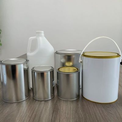 1 ガロン方形のバケツとボトルとプラスチックバケツ カスタム印刷 熱転送 IML