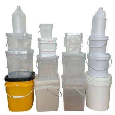1 ガロン方形のバケツとボトルとプラスチックバケツ カスタム印刷 熱転送 IML