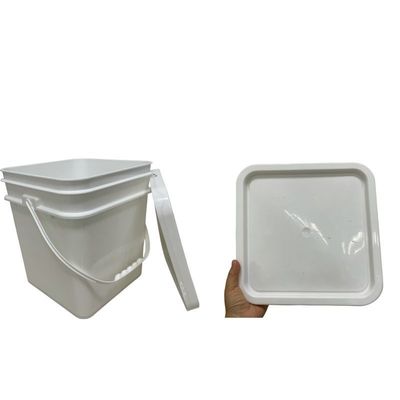 ビスケットコンテナ 15L 広形プラスチックバケツ HDPE素材と印刷デザイン