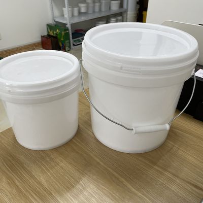 蓋付き1Lプラスチックバケツ HDPEピーナッツバター食品容器