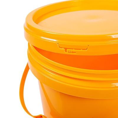 300ml 25L 丸い方形プラスチックバケツ 蓋とハンドル 厚さ 1.0 から 2.5 mm