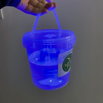 GAP/ISO/FDA 証明書を持つ丸いカスタマイズ色プラスチック容器 食品バケツ