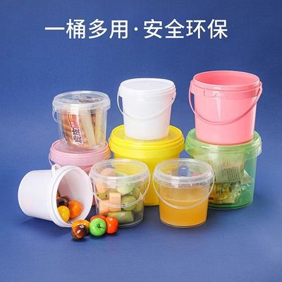 プリント用500ml5Lプラスチック容器バケツ シルクスクリーム/熱移転/IML