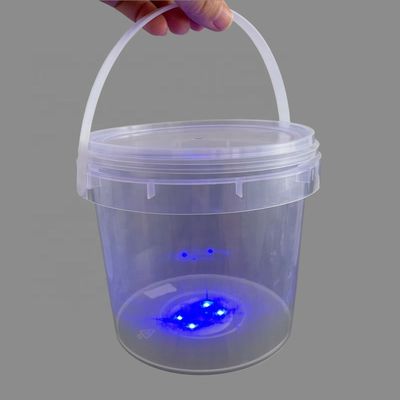 300ml 500ml 750ml 1L Square HDPE プラスチックバケツ 食品保管とパッケージデザイン
