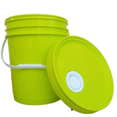 10L 15L 16L 18L 20L 25L カスタムホワイトPPプラスチックバケツ