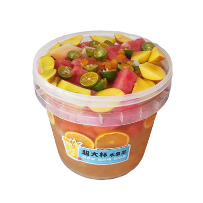 1リットル の 丸い 桶 1.0-2.5MM の 厚さ の 食品 容器 を 個別 に 仕立て て ください