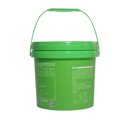密閉蓋付きの化学用 20L プラスチックバケツと 熱伝送印刷