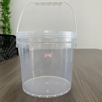 高信用食品包装容器 1L 丸いプラスチックバケツ