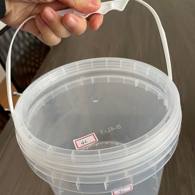 アイスクリーム容器 蓋とハンドルの厚さ1.0〜2.5MMの食品グレードのプラスチックバケツ