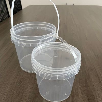 アイスクリーム容器 蓋とハンドルの厚さ1.0〜2.5MMの食品グレードのプラスチックバケツ