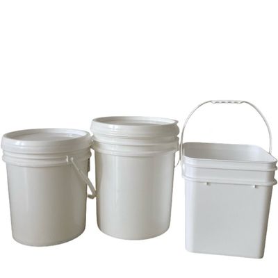 1L 2L 4L 5L 丸いプラスチックバケツ 蓋付き長方形のバケツ カスタムLOGO印刷バケツ