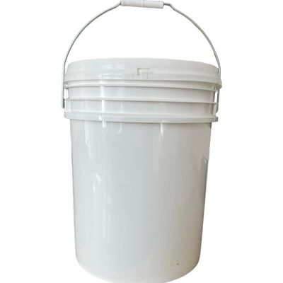 5L 10L 20L メタルハンドル透明またはカスタム印刷付きの重用プラスチックバケツ
