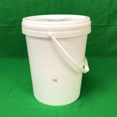 漏れ防止蓋 丸い16リットルのプラスチックバケツ 乳製品包装用に設計