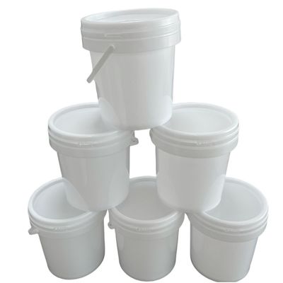 化学 1.5L/2L/3L/5L/10L/20L/25L/40L 蓋とハンドル付きプラスチック直角ボケ