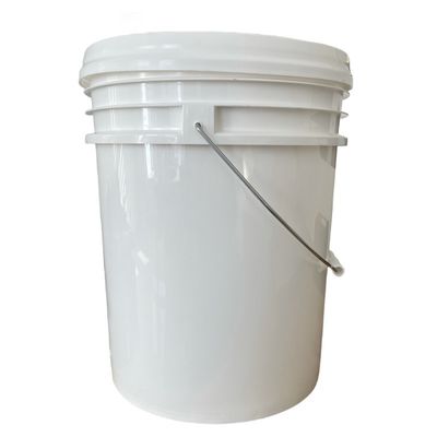 ポリプロピレン 20L プラスチックバケツ ハンドルと蓋付き 5 ガロンバケツ 塗料