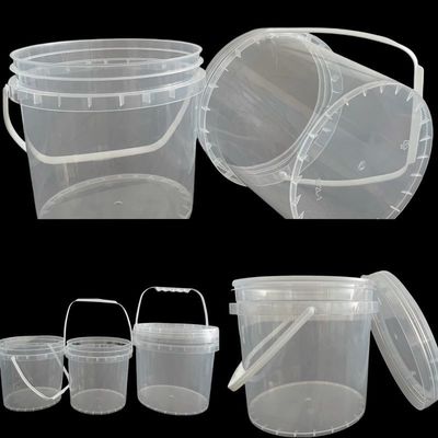食品 貯蔵 バケツ コンテナ 蓋とIML 印刷付きのあらゆる用途のプラスチックタン