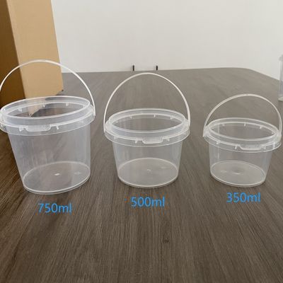 食品とキャンディを保管するためのポリプロピレンスナックバケツ コンテナ