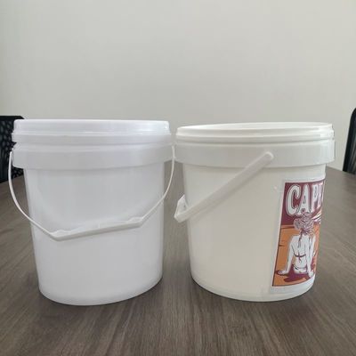 IML印刷とGAP/ISO/FDA証明書付きのスナック 4Lカラフルなプラスチックバケツ