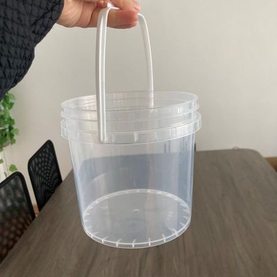 シルクスクリーン/熱転送/IML印刷 PPコンテナ プラスチック丸いバケツ
