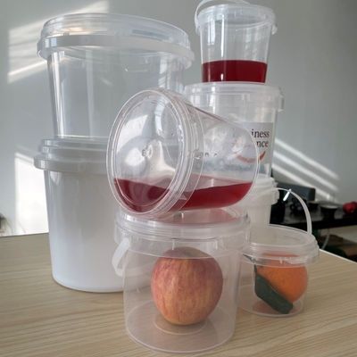300ml 3L 食品保存溶液 蓋付きプラスチックバケツ オプションをカスタマイズ