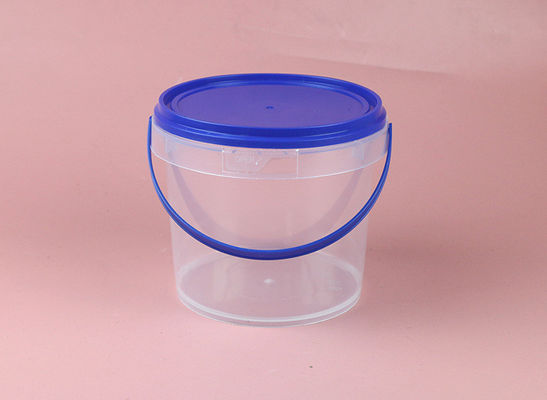 カスタマイズ 食品配送容器 プラスチックバケツ 白/透明/カスタマイズ