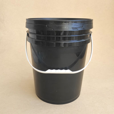 1.0-2.5mm 厚さ GAP/ISO/FDA 承認されたプラスチックペイントバケツ 5L 10L 20L 25L 30Lサイズ