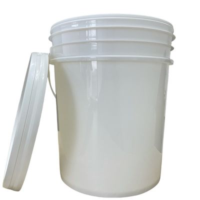 シルクスクリーン/熱転送/IML印刷 20リットルの丸いプラスチック塗料バケツ