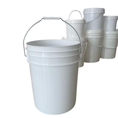 熱伝送印刷 パーソナライズ スクウェア プラスチック容器 包装付きのバケツ