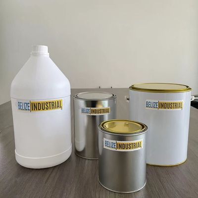 包装をカスタマイズ 丸い金属瓶 1L-5L 塗料とソースのハンドル